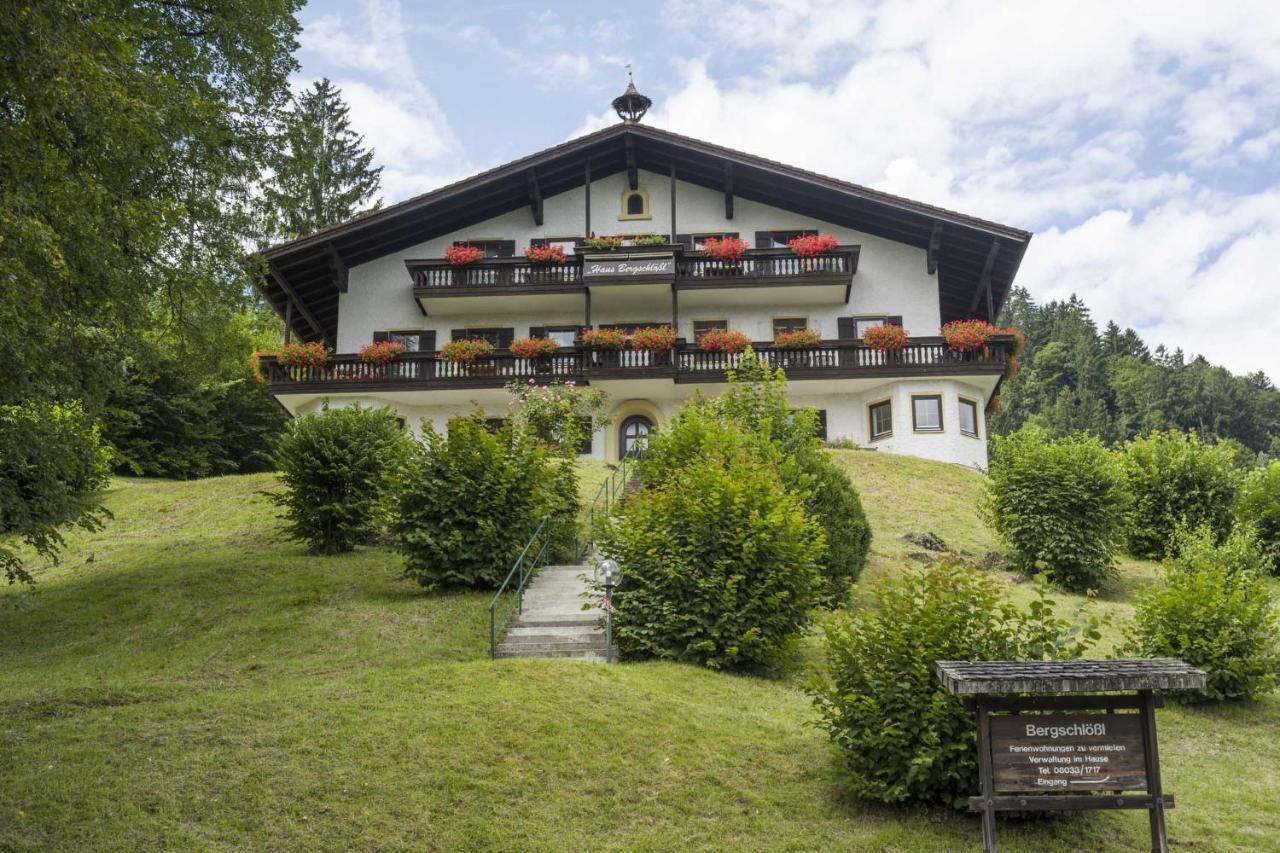 Ferienwohnung Stigloher im Bergschlößl Oberaudorf Exterior foto